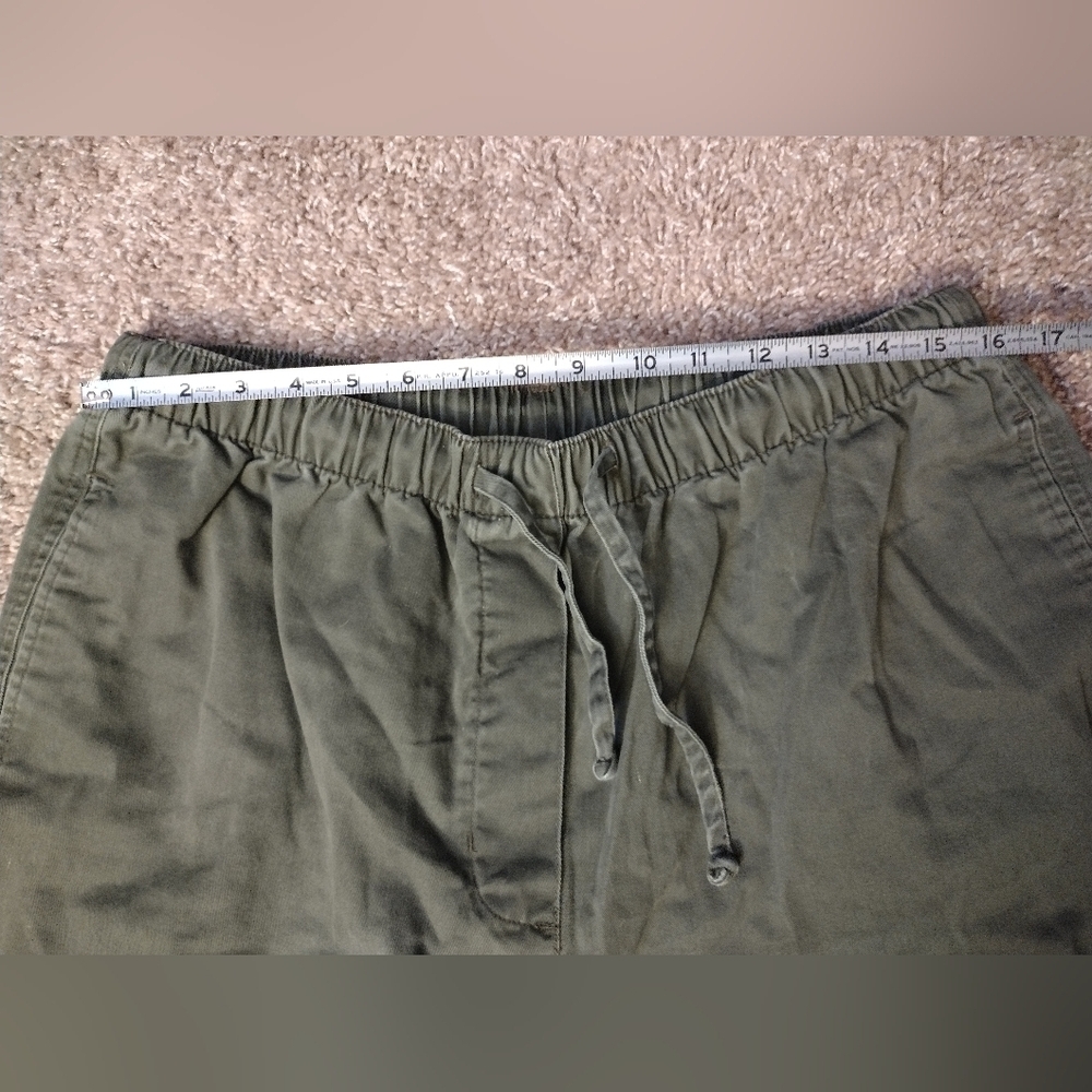 Fashion Bug Olive Green Wide Leg Drawstring Pants 18-20W - Picture 4 of 10
